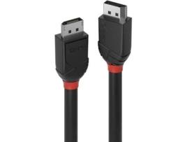 Cabo de Dados LINDY (DisplayPort - 3 m - Preto)