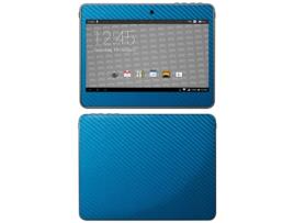 Atfolix Fx-Carbon Ot-T20 Skin para Dispositivos Móveis Smartphone Azul Carbono