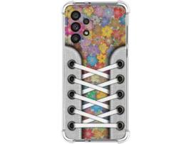 Capa Samsung Galaxy A33 5G TUMUNDOSMARTPHONE Desenhos Antigolpes Sapatilhas 05 Multicor