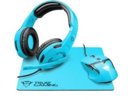 Rato TRUST GXT790-SB Spectra (USB - Produtiva - 4800 dpi - Azul)