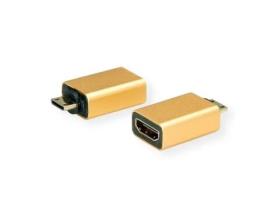 Adaptador Roline Gold Hdmi Mini Hdmi C F/M