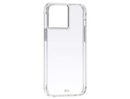 Capa para iPhone 13 Pro Max CASE MATE BACK-CMT-TOUG-CL-13PM Transparente