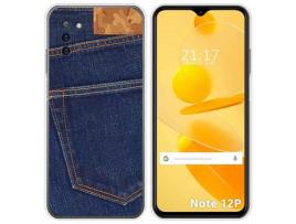 Capa para Ulefone Note 12P TUMUNDOSMARTPHONE Desenhos Vaqueiro Multicor