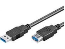 Cabo de Dados MICROCONNECT (USB A - 2 m - Preto)