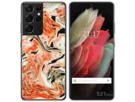 Capa Samsung Galaxy S21 Ultra 5G TUMUNDOSMARTPHONE Desenhos Multicor