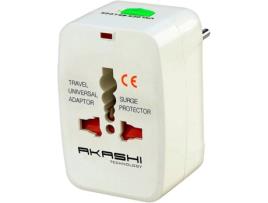 Adaptador AKASHI Universal em Branco