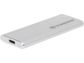Disco SSD Externo TRANSCEND ESD240C (480 GB - USB 3.1 - 520 MB/s)