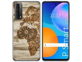 Capa Huawei P Smart 2021 TUMUNDOSMARTPHONE Desenhos Multicor
