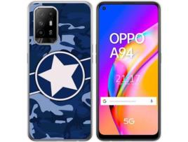 Capa Oppo A94 5G TUMUNDOSMARTPHONE Camuflagem 03 Multicor