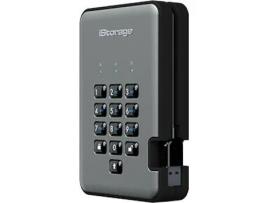 Disco HDD externo ISTORAGE diskAshur PRO2 3 TB (3 TB - USB 3.1)