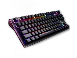 Teclado Gaming ROYAL KLUDGE G87 (Membrana - Inglês - Preto)