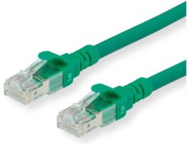 Cabo de Rede ROLINE (RJ45 - 30 cm - Verde)