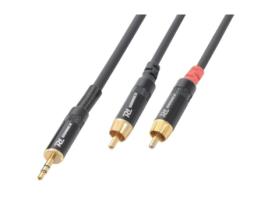 Pd-Connex 177039 Cabo de Áudio 6 M 3.5Mm Rca Preto