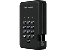 Disco HDD externo ISTORAGE diskAshur 2 Preto 5 TB (Preto - 5 TB - USB 3.1)