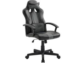 Cadeira Gaming HAPPY GARDEN Crash (Até 150 kg - Elevador Classe 2 - Preto e Cinzento)