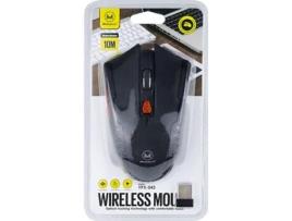 Rato MIMACRO YPX-043 (Wireless - Preto)