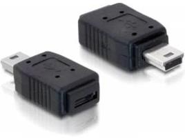 Cabo de Dados DELOCK (Mini USB Micro B - Preto)