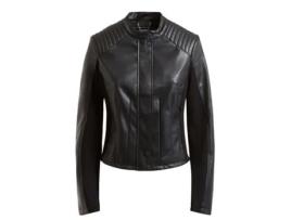 Casaco GUESS JEANS  Poliuretano Mulher (Preto - L)