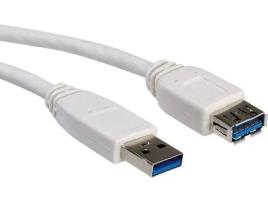 Cabo de Dados VALUE (USB A - 1.8 m - Branco)