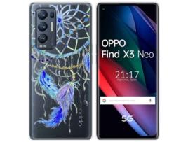 Capa Oppo Find X3 Neo TUMUNDOSMARTPHONE Desenhos Transparente