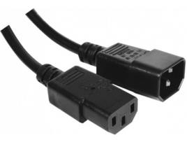 Cabo de Alimentação CUC EXERTIS CONNECT (C13 - C14 - 3 m - Preto)