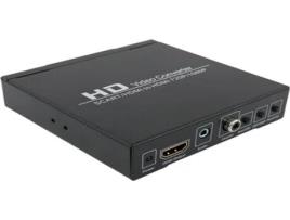Conversor de Vídeo HOWEI HW1802 (Scart - Hdmi - Preto)