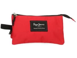 Estojo PEPE JEANS Aris (Vermelho - 22 x 12 x 5 cm)
