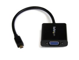 Cabo Adaptador StarTech.com MCHD2VGAE Micro HDMI VGA Preto