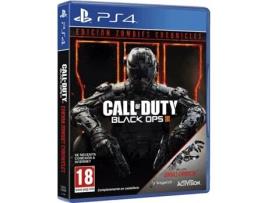 Jogo PS4 Call Of Duty: Black Ops III + Zombies Chronicles: Pack