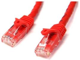 Cabo de Rede STARTECH (RJ45 - 7.6 m - Vermelho)