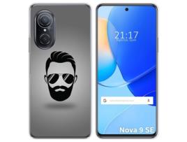 Capa para Huawei Nova 9 Se TUMUNDOSMARTPHONE Desenhos Barba Multicor