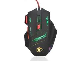 Rato Gaming HXSJ High-end Mecânico (Preto)