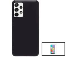 Kit Capa + Película Samsung Galaxy A23 GIFT4ME Preto