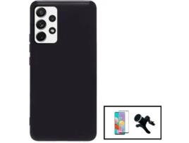 Kit Capa + Película + Suporte Samsung Galaxy A33 5G GIFT4ME Preto