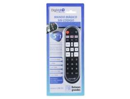 Comando Universal Para Smart Tv Digivolt Un-55 (Preto)