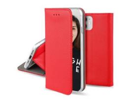 Capa Livro JAYM Vermelho para Samsung Galaxy A13 4G