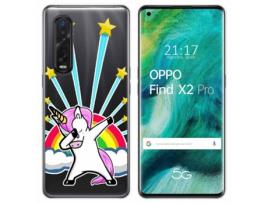 Capa Oppo Find X2 Pro TUMUNDOSMARTPHONE Desenhos Transparente