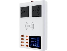 Carregador sem Fios Automóvel JGB 33000001420-15 (2A - Sem Fios - Branco)