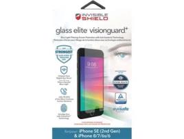 Película de Vidro iPhone SE 2020 6«6S«7«8 INVISIBLE SHIELD Vidro Elite Visionguard+