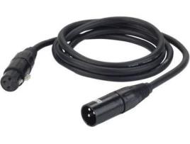 Cabo de Áudio DAP (XLR - XLR - 10 m - Preto)