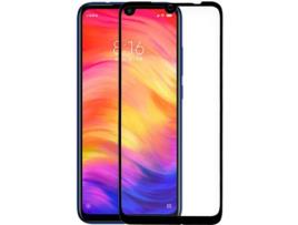 Película de Vidro Temperado Xiaomi Redmi Note 7 Pro LOJACHARGER XIAV7PRO Preto