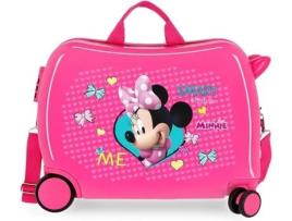 Mala Multidirecional DISNEY Minnie Happy Helpers de 2 rodas