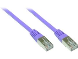 Cabo de Rede ALCASA (RJ45 - 30 cm - Roxo)