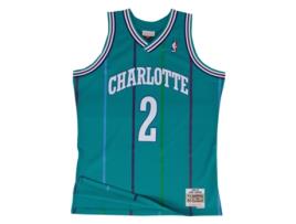 Camisola Charlotte Hornets Swingman Larry Johnson #2 (Tam: S)