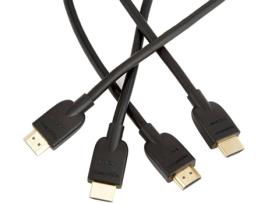 Cabo HDMI AMAZONBASICS (3 m - Preto)