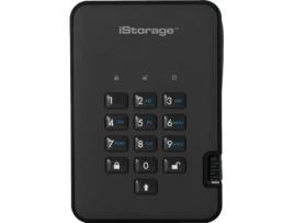 Disco SSD Externo ISTORAGE diskAshur 2 (4 TB - USB 3.1 - 294 MB/s)