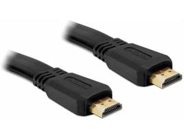 Cabo HDMI DELOCK (2 m - Preto)