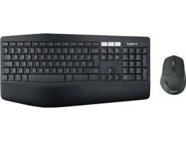 Teclado LOGITECH MK850 (Wireless - Layout Nórdico - Teclado Numérico)