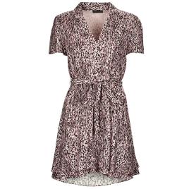 Guess  Vestidos curtos LAURA DRESS  Multicolor Disponível em tamanho para senhora. S,M,L,XL.Mulher > Roupas > Vestidos