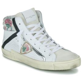 Philippe Model  Sapatilhas de cano-alto PRSX HIGH WOM  Branco Disponível em tamanho para senhora. 37,38,39,40.Mulher > Sapatos > Tenis